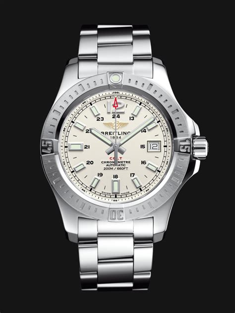 breitling cokt gmt leder|Breitling colt 41 reviews.